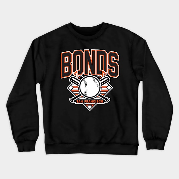 Vintage San Francisco Baseball Bonds Crewneck Sweatshirt by funandgames